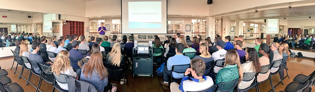 jmuUREC's tweet photo. Today we are welcoming our 60 new student employees at #NewHireTraining! #MotivatingMadisonIntoMotion https://t.co/l4dUVOvJRv