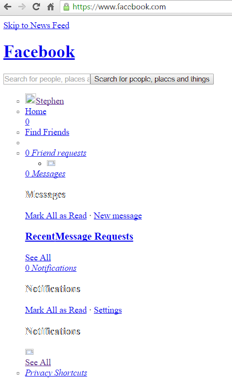 BookSwapSteve's tweet image. #Facebook you&apos;re drunk, go put some cloths on! #CssFail