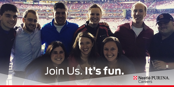 PurinaCareers's tweet photo. Purina's Management Development Program = a factory that feels like family. https://t.co/REcAUigF9g https://t.co/C7GG6jo8ga
