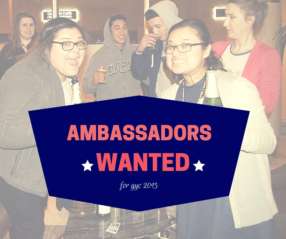 amieregester's tweet photo. @gycweb Looking for 5 girls to help with community-building at my booth at #GYC2015. #calledchosenfaithful #sdafun https://t.co/RzjpxeLKg7