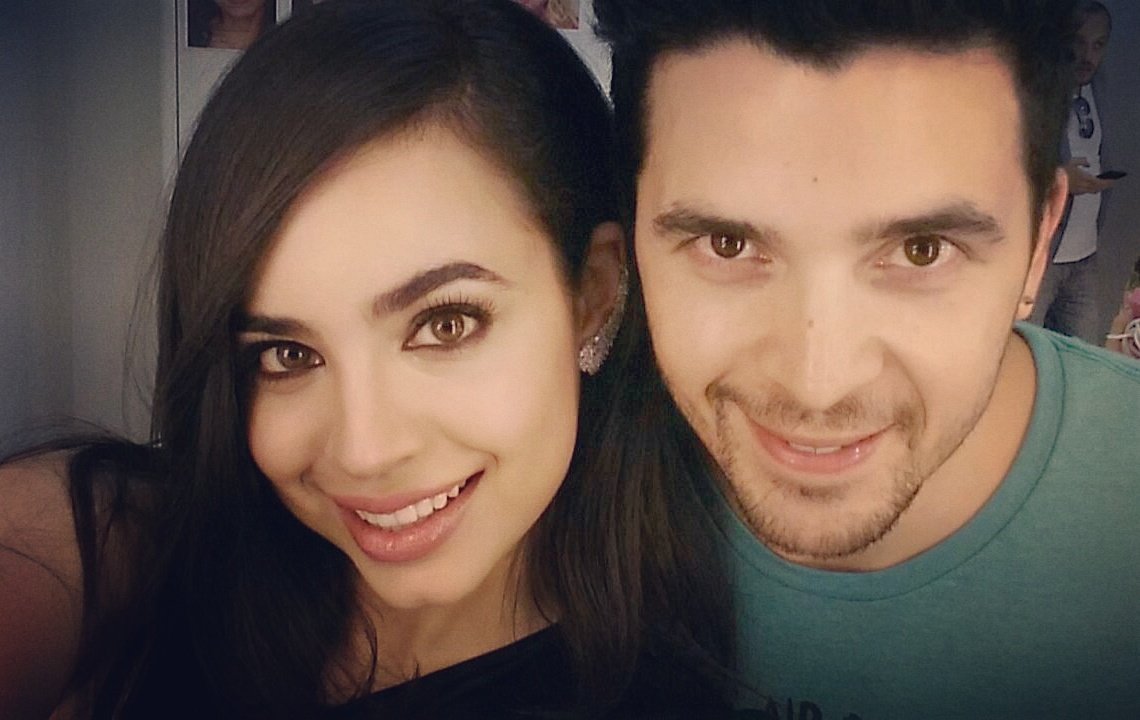 Nos visito en #soyluna la diosa de <a href="/sofiacarson/">Sofia Carson</a> !! Y tuve el gusto de peinarla #hairstyle #actress #descendents