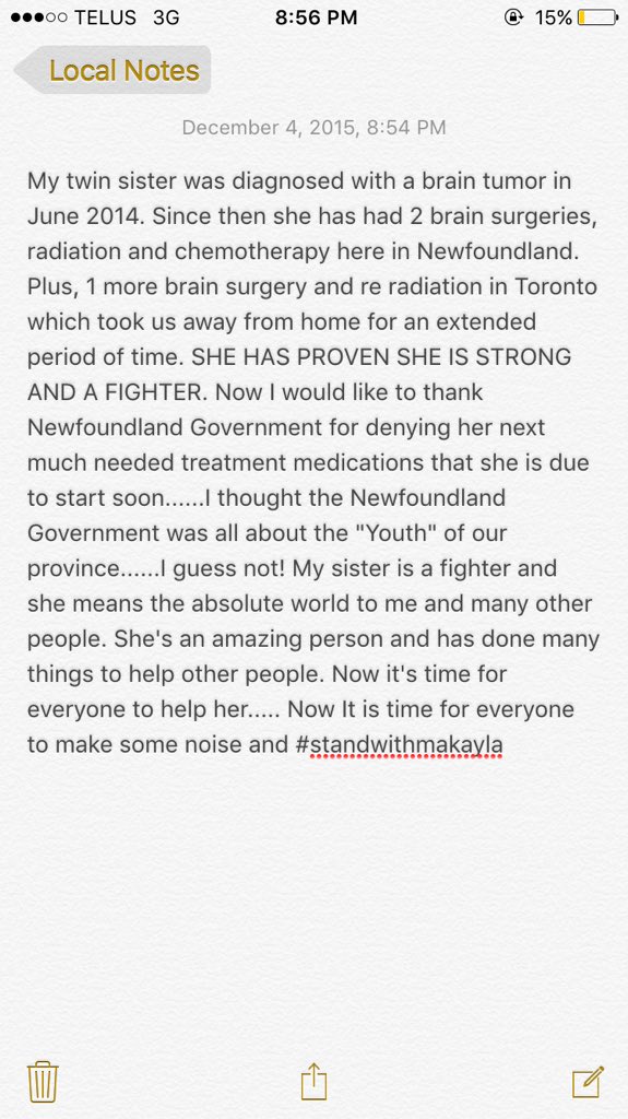 #StandWithMakayla <a href="/VOCMNEWS/">VOCM News</a> <a href="/CBCNL/">CBC Newfoundland and Labrador</a> <a href="/ntv/">NTV</a> <a href="/CBCCanada/">CBC Canadian News</a> <a href="/VOCMOpenline/">Paddy Daly</a> Everyone RT