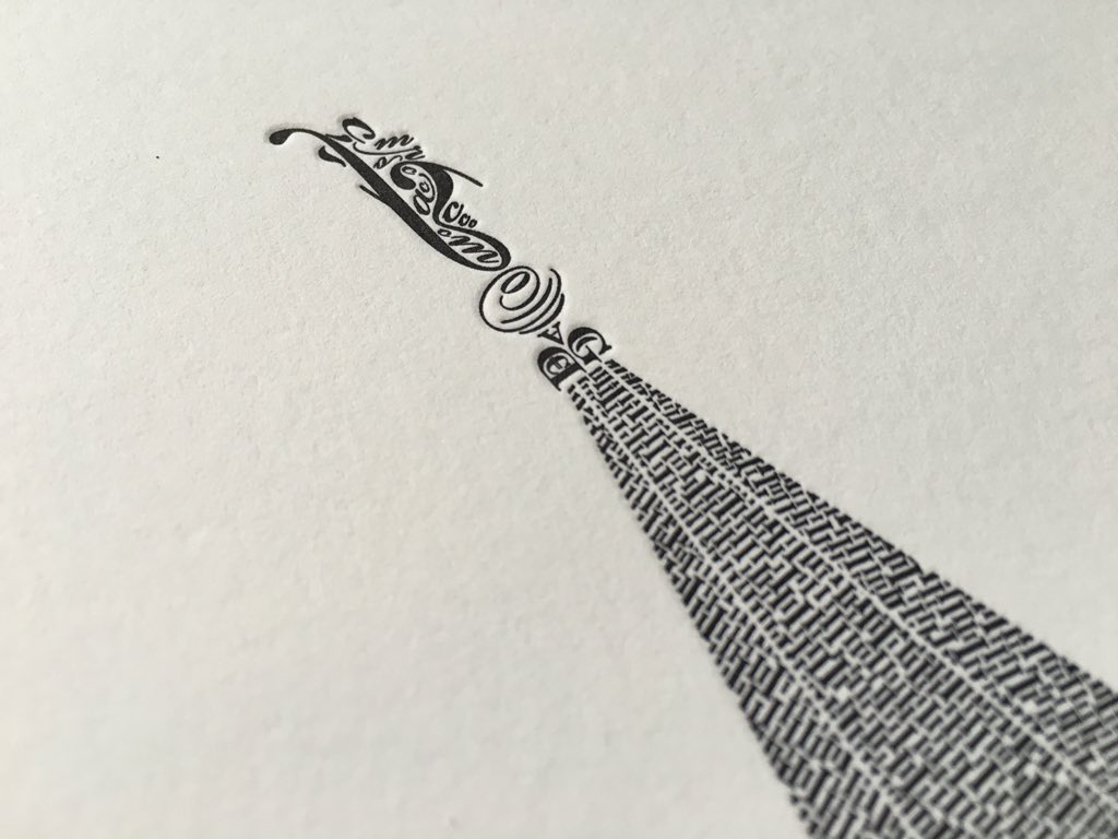 typestructures's tweet image. Shipment from the printer just arrived.