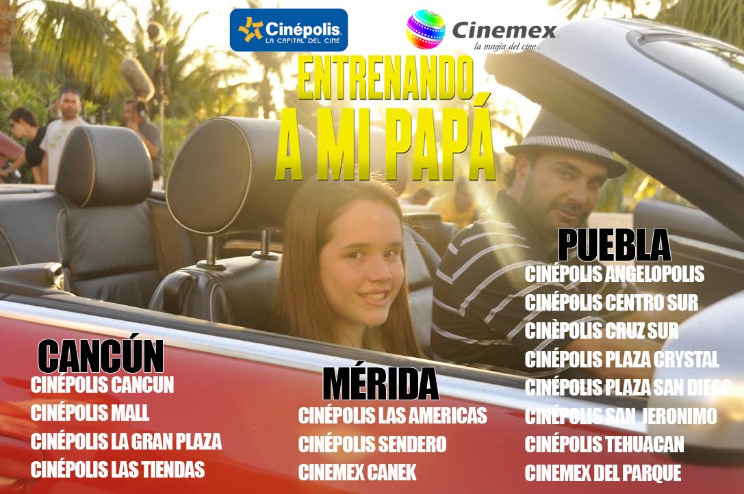¡No dejes de ver #EntrenandoamiPapá! ahora en cines ;)
<a href="/mauricioislas/">Mauricio Islas</a> <a href="/jackybrv/">JACKY BRACAMONTES</a> <a href="/ROSEPERAL/">ROSE PERAL</a>