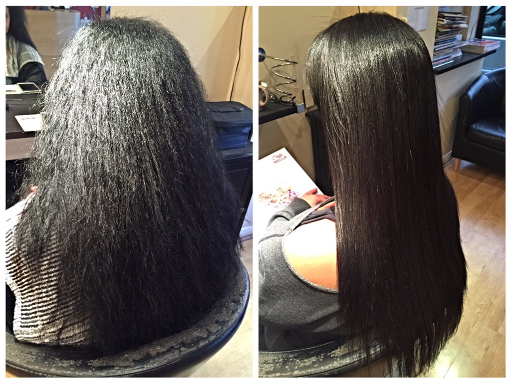Kwafershairbarnet On Twitter Before After Keratin Revolution