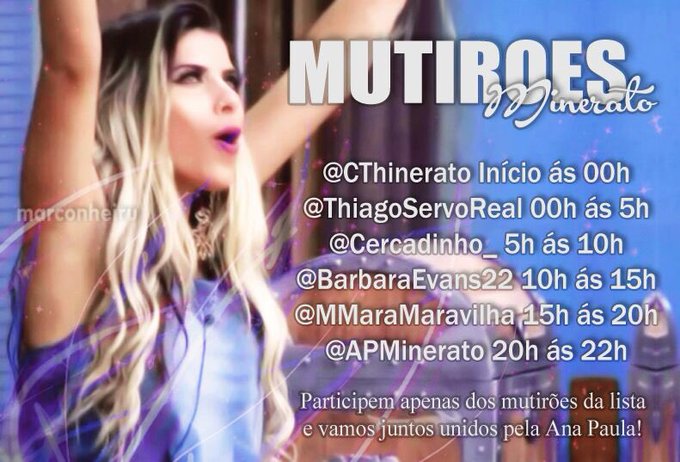 Contamos com VOC&Ecirc;S 💪🏻🙌🏻 divulguem!!!! Focooooo!!!!!! #MineratoCampea https://t.co/soiELFrIWQ<a href="/tag/mineratocampea"class="tags"><span>#mineratocampea</span></a>