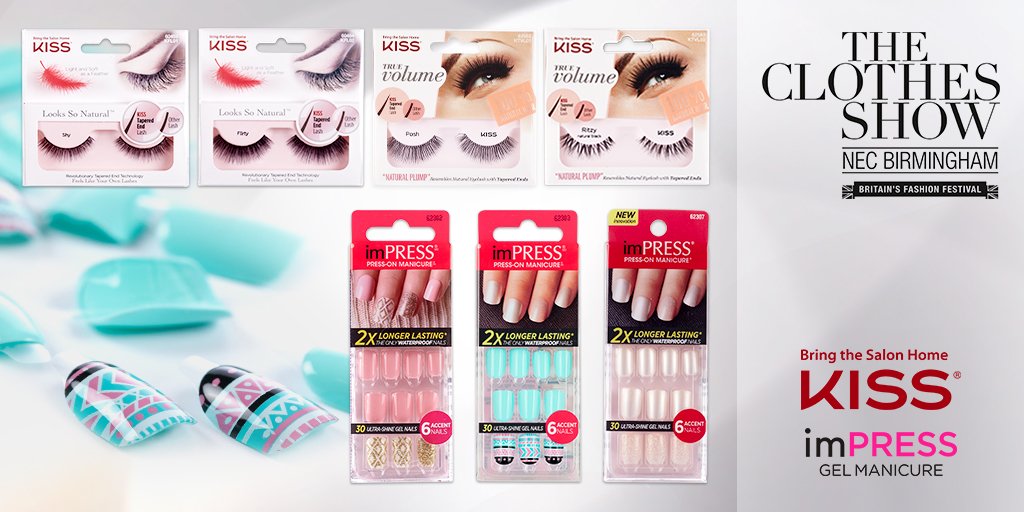 imPRESSBeauty's tweet photo. imPRESS Manicure &amp; Kiss Lashes will be at @ClothesShow, from 12/4 – 12/8! Be sure to visit our booth! #KissProducts https://t.co/Kz4CX0nJ9l