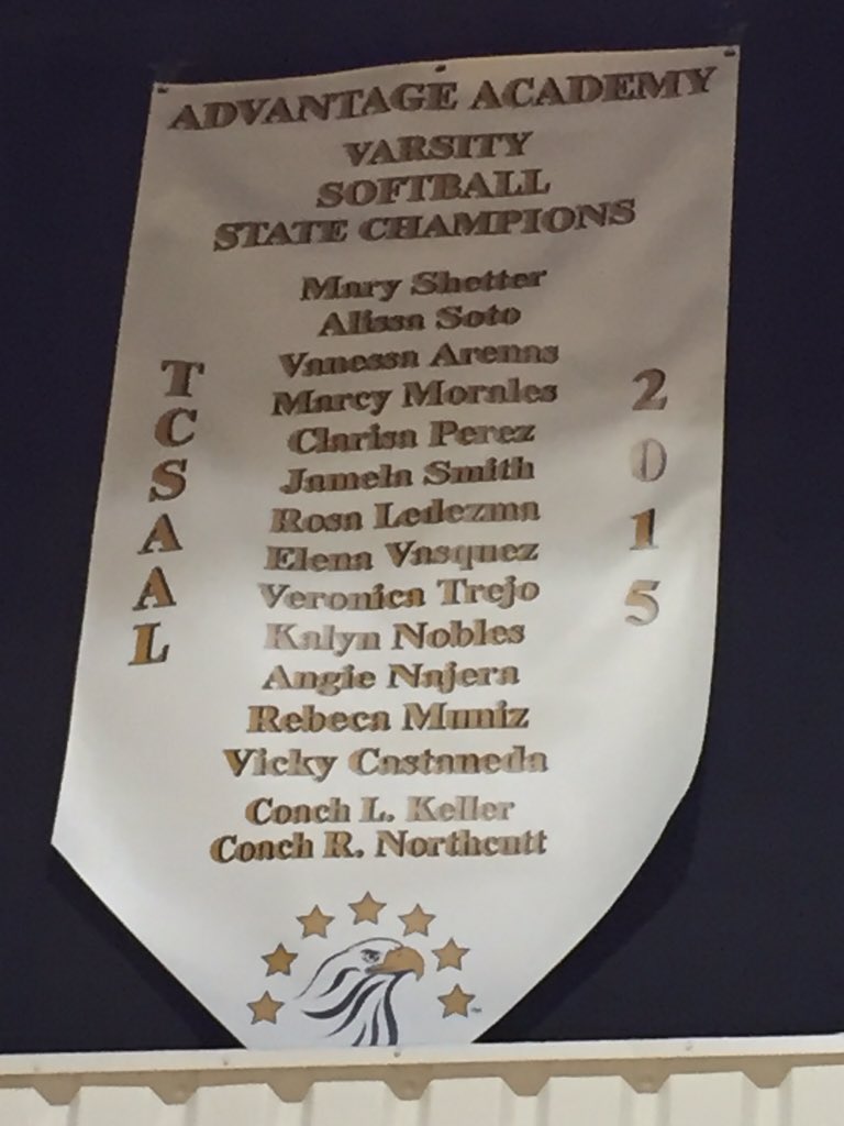 Advantage Academy On Twitter Our 2015 Varsity Softball State