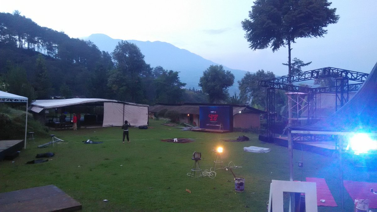 rifqi_sifa's tweet image. Selamat pagi puncak bogor, slmt pagi @NET_CJ  Camp. Semangat buat have fun hari ini 🙆 #NETCJCAMP