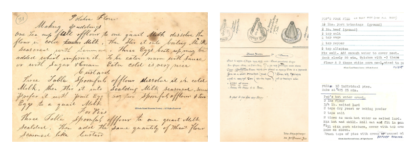 RIHistory's tweet photo. 3 healthy weekend recipes: Potato Flour Pudding, Baked Alaska, & Pop's Pork Pies! #cheeRI @provlib @NewportHistory https://t.co/GWvqumL0B4