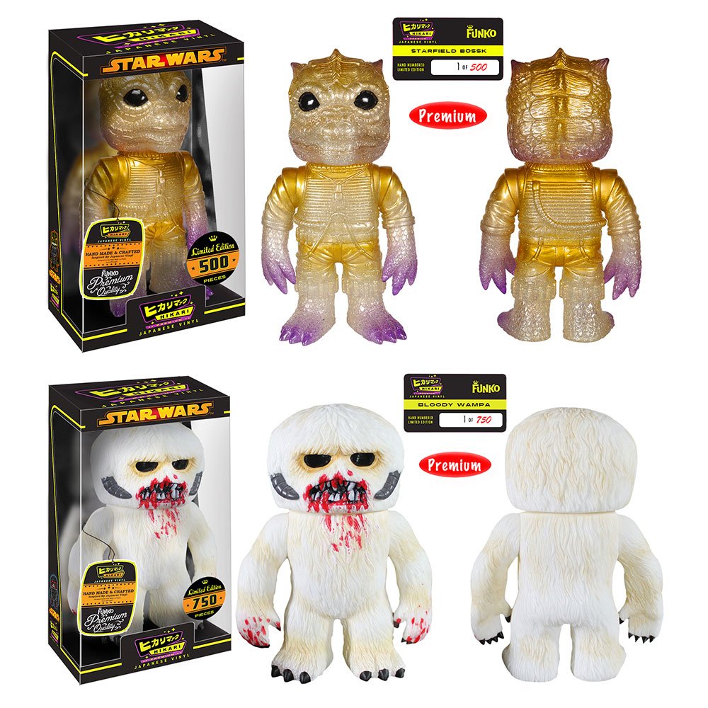 OriginalFunko's tweet image. RT &amp;amp; follow @OriginalFunko for a chance to win a Starfield Bossk or Bloody Wampa Hikari!