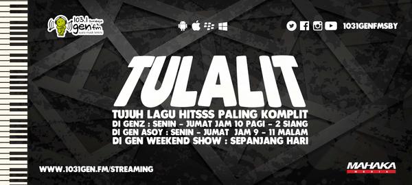 gen1031fmsby's tweet photo. #GenWeekendShow Jam 6 pagi nich..
uda disipin ama @vinnachristie lagunya AVICII @FirstIdolReuni sampe One Direction https://t.co/BjlJGjIoVE