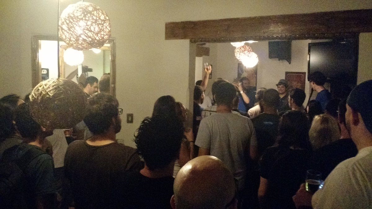 xthiago's tweet image. Último @phpsp + pub do ano no dia do #phpconference #phpconfbr #phpconferencebr