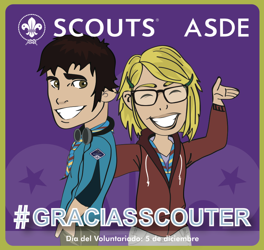 scout_es's tweet photo. En el #DíadelVoluntariado decimos bien alto #GraciasScouter. Reconozcamos la labor de nuestro voluntariado scout https://t.co/f7Rebaol2q