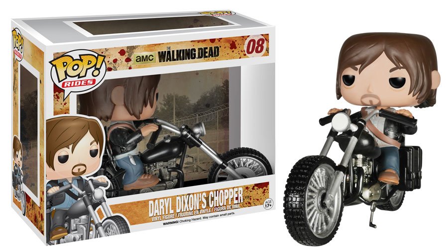 OriginalFunko's tweet image. RT &amp;amp; follow @OriginalFunko for a chance to win a Daryl Dixon's Chopper Pop! Ride! Four winners will be chosen!