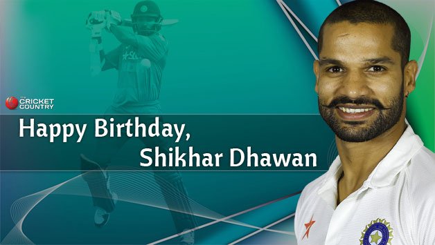 

HAPPY BIRTHDAY SHIKHAR DHAWAN...... 