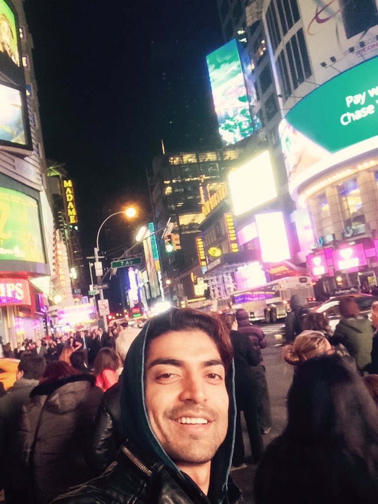 Being a total tourist in the most happening street of #NYC