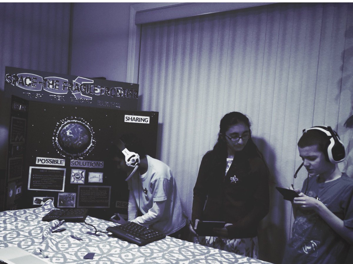 FLLRadicals's tweet image. sharing our #trashtrek project: all set for our mission! can&apos;t wait for tmrw! #FLL2015