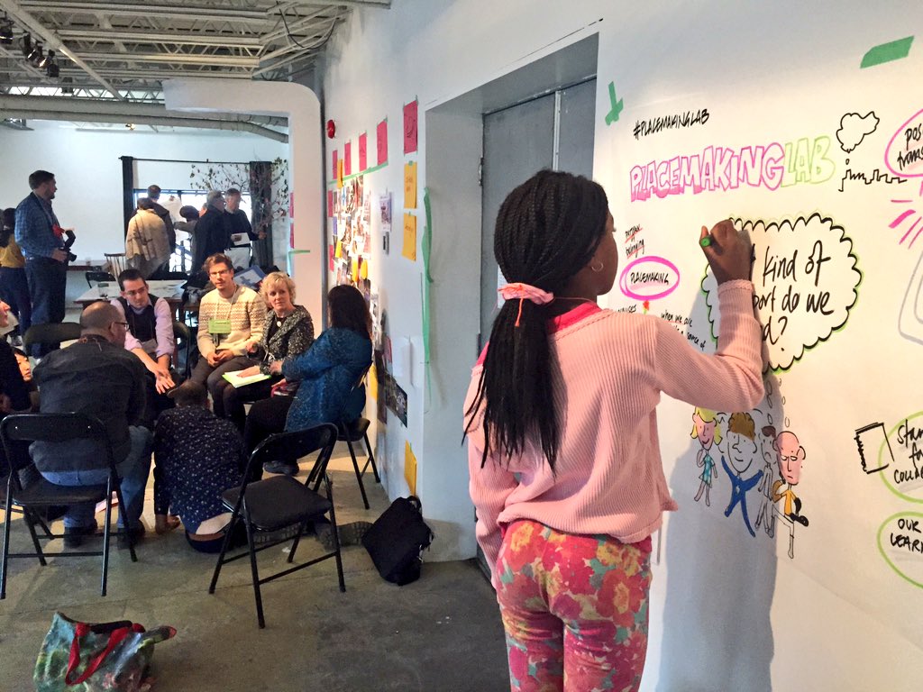 ebkent's tweet photo. Canadian #Placemakers converged to coalesce & define a national #Placemaking network. @jwmcconnell #PlacemakingLab https://t.co/rhs2Ytn0gw