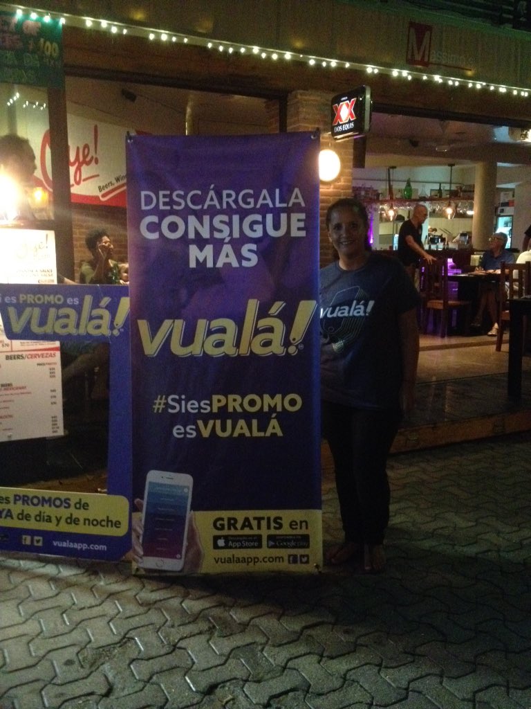vualaapp's tweet photo. Ya estamos regalando alitas en OYE BEERS WINGS &amp; RIBS. C. 26 entre 5 y 10 #playadelcarmen los esperamos! https://t.co/5K0gxres5i