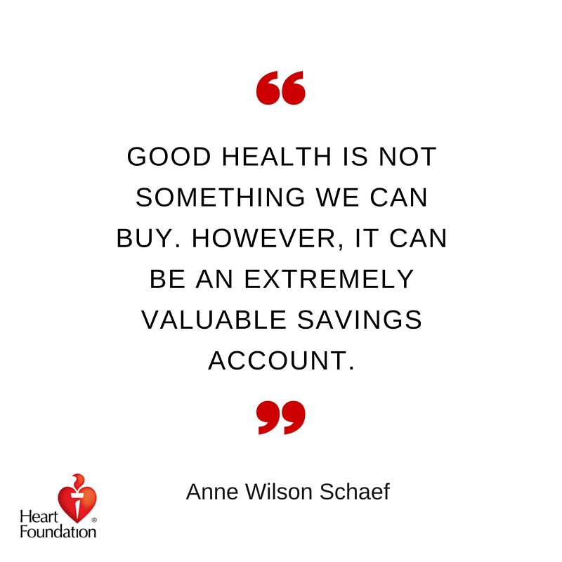 heartfoundation's tweet photo. What are you doing to stay fit and #healthy this #weekend? #quoteoftheday https://t.co/9dCL6rFsfp