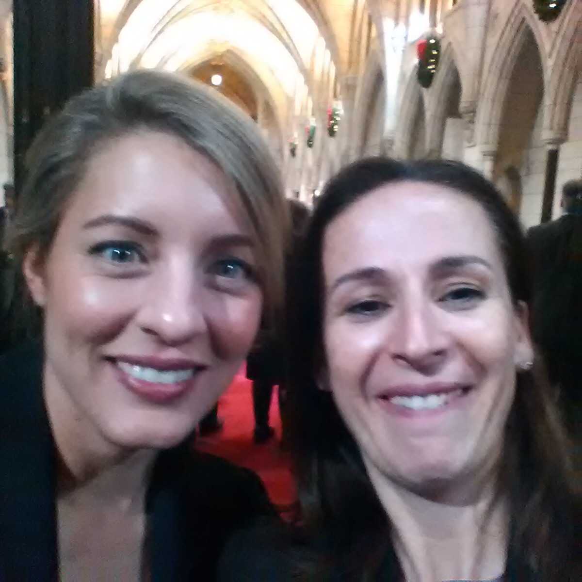Desiree_McGraw's tweet photo. Always great 2C Canada's Canadian Heritage Minister @MelanieJoly who has real vision #newgenerationleader #canpoli https://t.co/5f3HdpuE1d