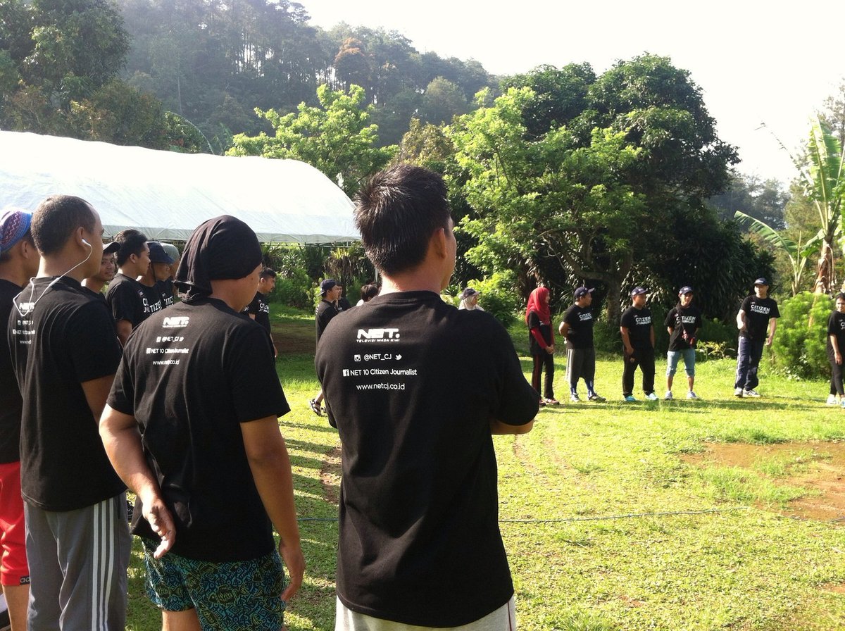 mdtvindonesia's tweet image. Seruuuuu! Peserta @NET_CJ Camp 2.0 pagi ini lg menjalani sesi outbound nih.. #NETCJCAMP