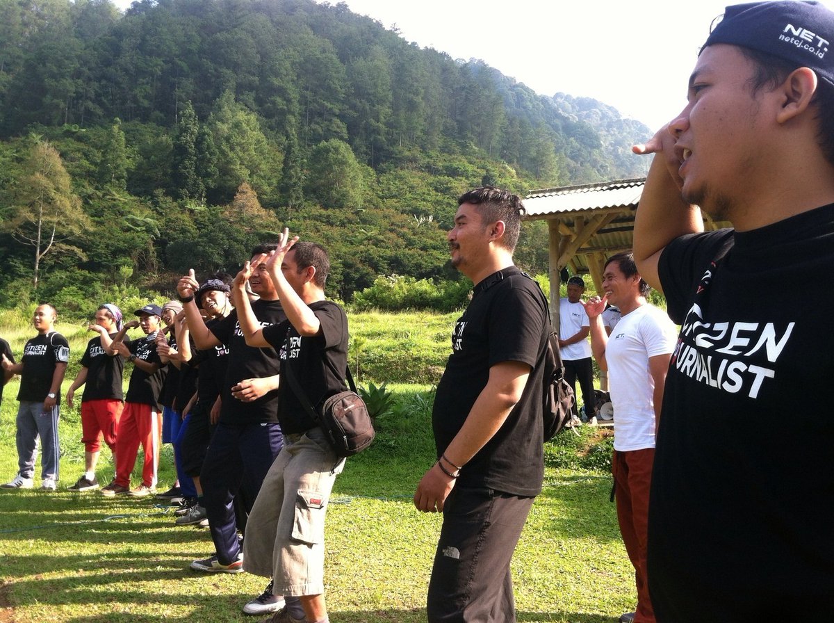 mdtvindonesia's tweet image. Seruuuuu! Peserta @NET_CJ Camp 2.0 pagi ini lg menjalani sesi outbound nih.. #NETCJCAMP