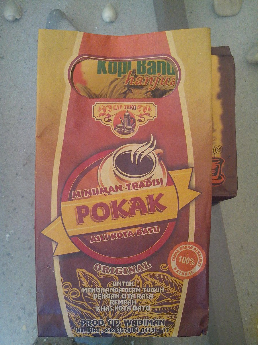 gantijateng's tweet photo. Dpt kiriman kopi PoKak dan bandrek khas kota Batu Surabaya. Buat ngopi di sawah besuk sambil nebar benih :D https://t.co/kWcJLi58XO
