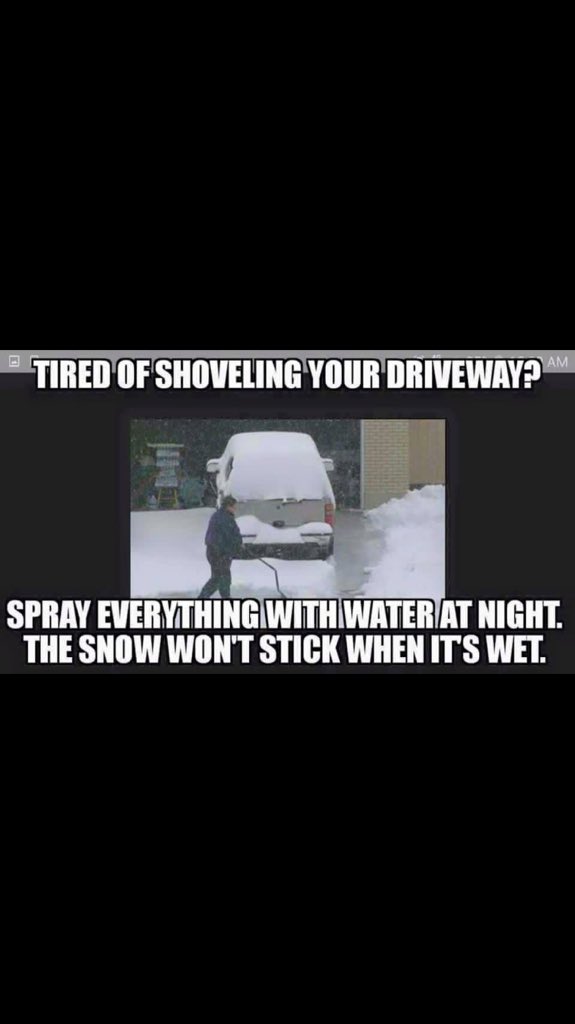 Daves_Grill's tweet photo. #WinterizingTips @Tierrah46 @SavvyHuman @velvetrose15 @blove65 @sholzbee @BillPeriman @Docs357 @Vet4America #Joking😆 https://t.co/iJaaq0NDT1