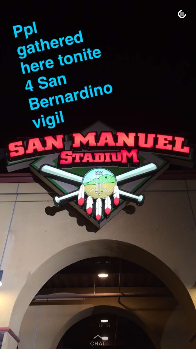 latimes's tweet photo. Follow us on Snapchat (losangelestimes) for #SanBernardino vigil updates https://t.co/1oN6vRDPL5