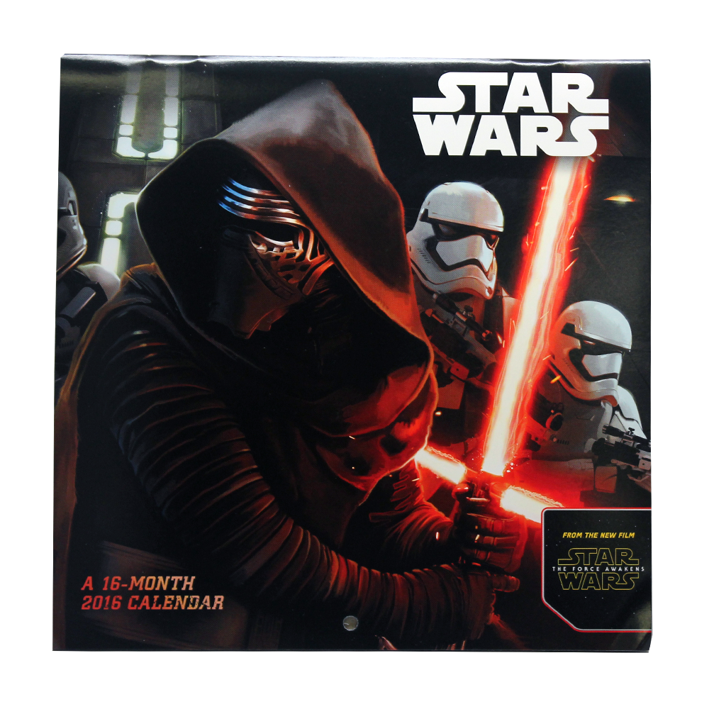 shirtradical's tweet photo. 16-month Star Wars The Force Awakens calendar, only 382 left for $1 !!! buy here https://t.co/c8fWV1CCET

#StarWars https://t.co/1vN7BXKIin