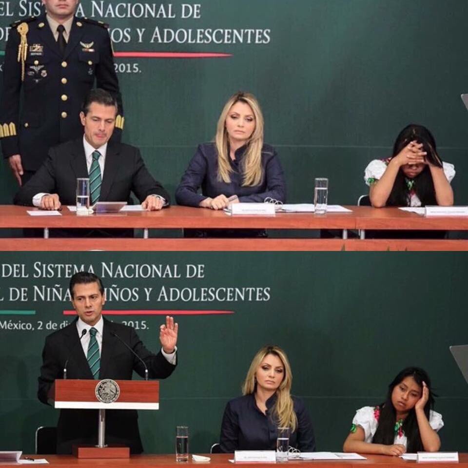 El presidente, la actriz y México