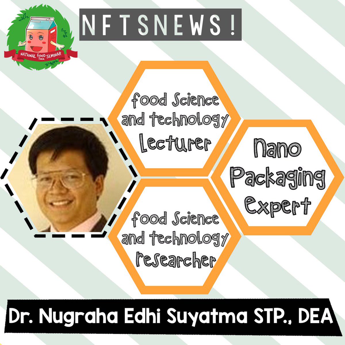 NFTS2015's tweet photo. Pembicara dari kalangan akademisi ketiga adalah Dr. Nugraha Edi Suyatma STP, DEA https://t.co/H3OihCO97W