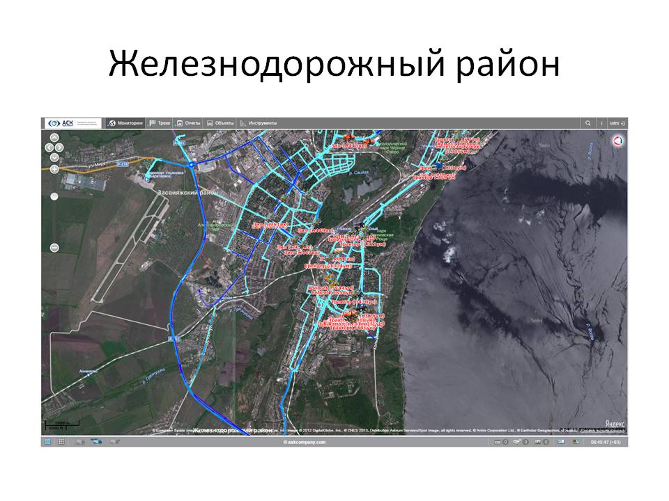Карта ульяновска со спутника онлайн в реальном времени
