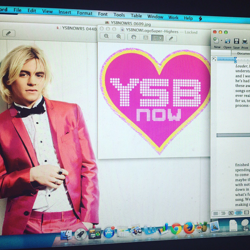 ysbnow's tweet photo. putting the finishing touches on @rossR5's cover story, going live tomorrow at 5 pm EST. RT if you're ready for it https://t.co/cY0SeAdByj