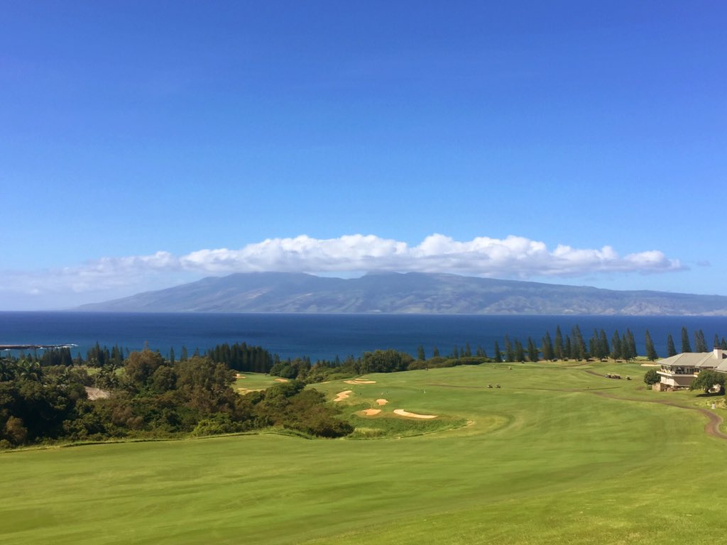 GolfatKapalua's tweet photo. Happy Aloha Friday! #Kapalua #KapaluaGolf #ThePlantationCourse https://t.co/231sMmKyKx