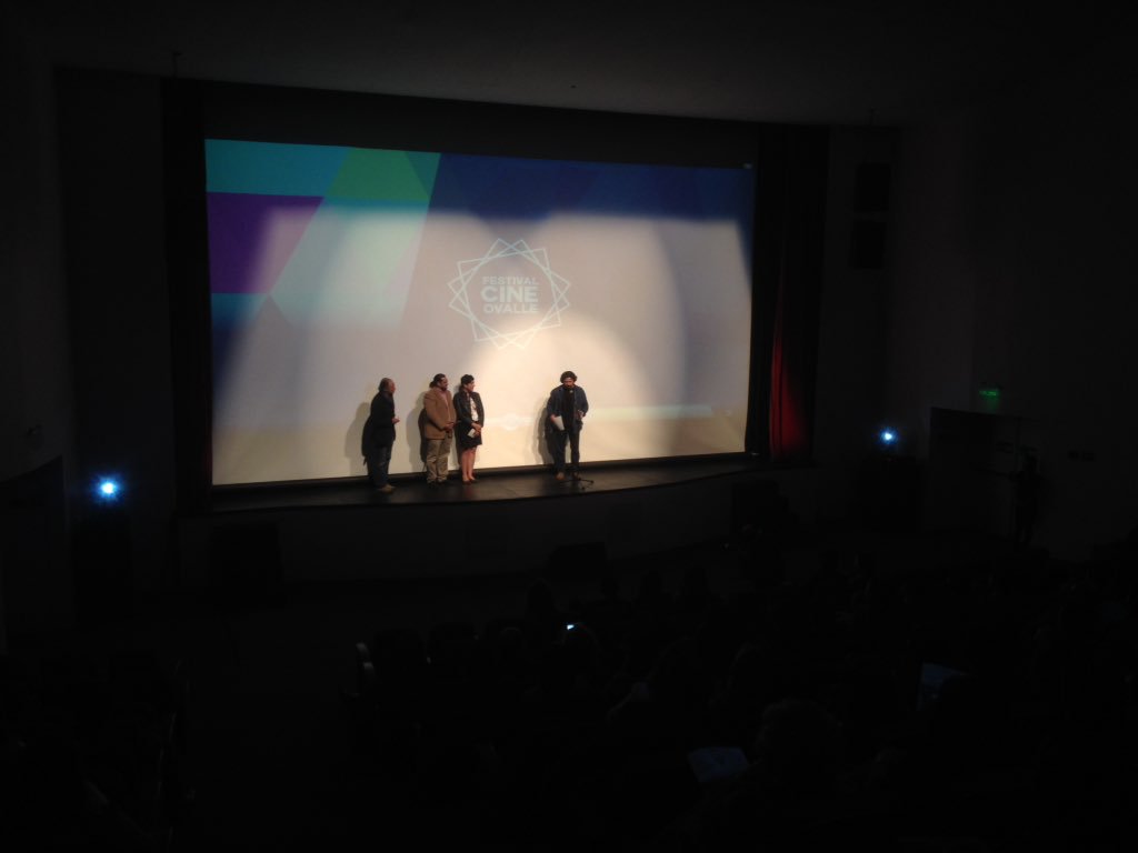 Con un @TMO_Chile lleno de espectadores y el estreno en #Ovalle de @NoSoyLorena finaliza el #12FCO2015