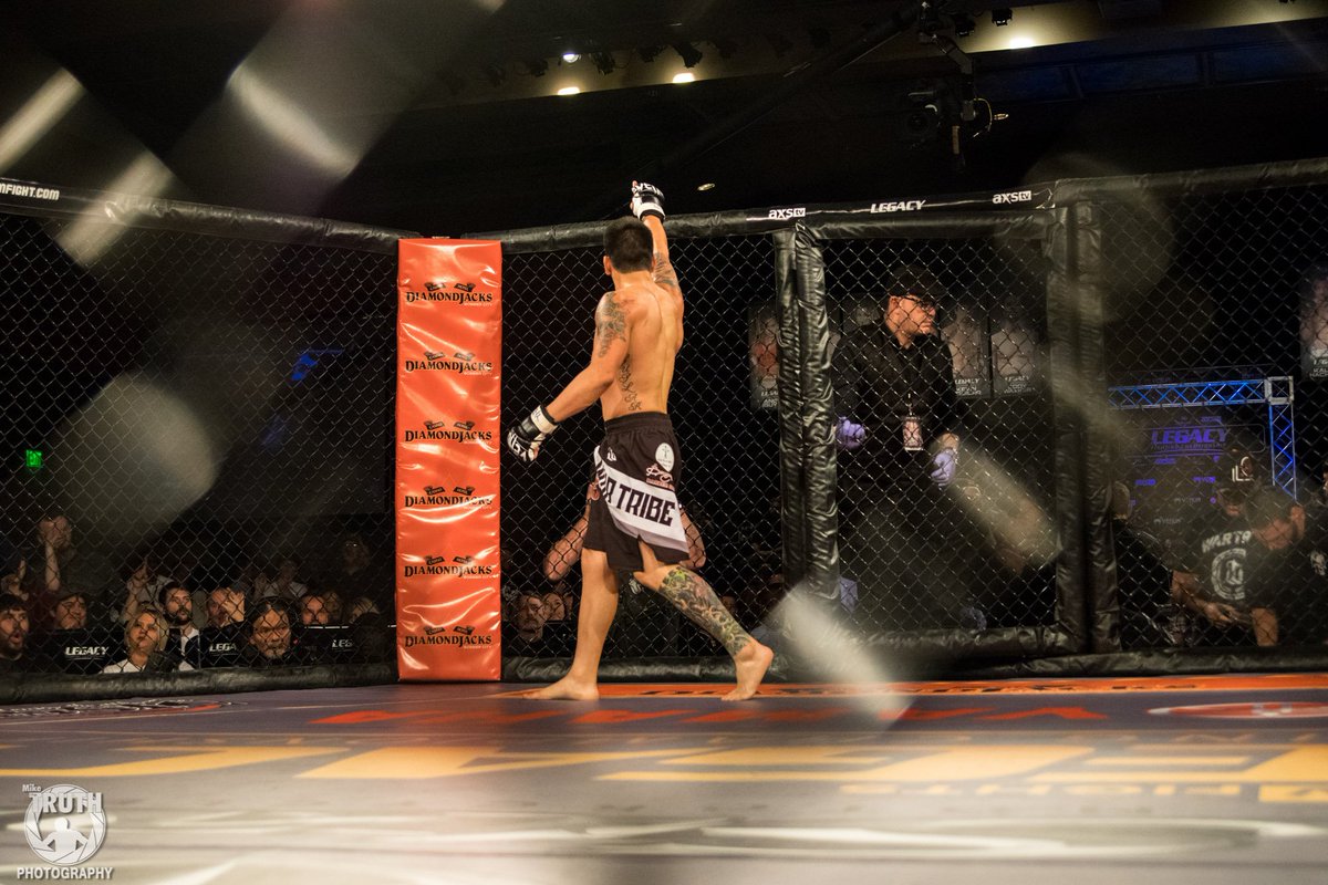 TheTruthJackson's tweet photo. #Legacy49 RESULTS: Kevin Aguilar def David Bosnick via Submission (Strikes) - Rd. 2. @legacyfighting @AXSTVFights https://t.co/LChtOXDZph