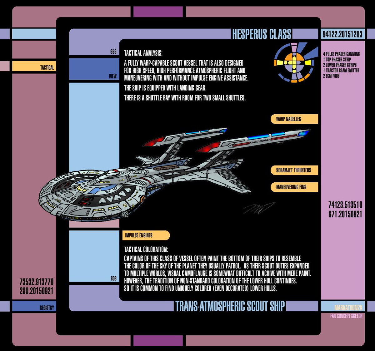 markatron2k's tweet image. colored an older #StarTrek sketch while over-watching that OnlyWatch game!