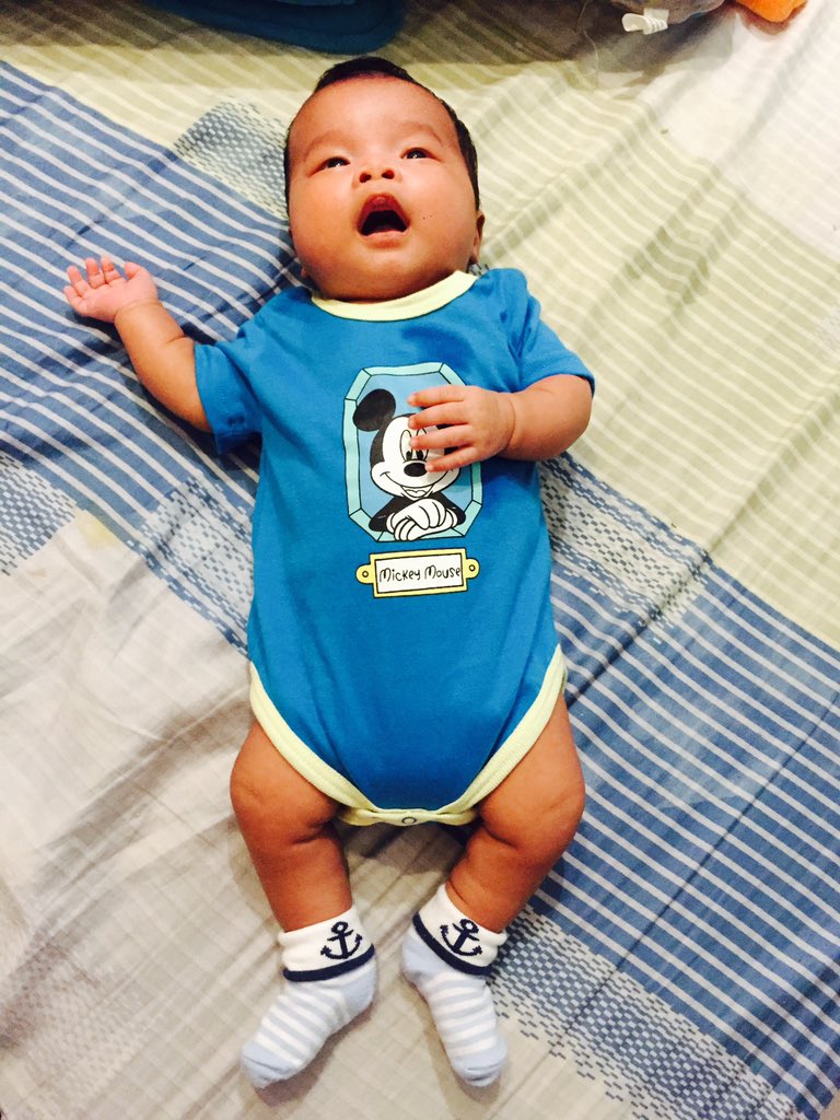 jheeyap's tweet image. Mom, im full. 😂 #tabachingching