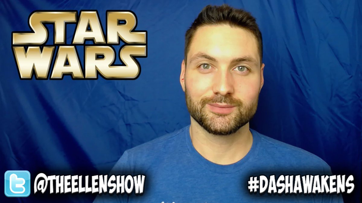 lorestaryt's tweet photo. Tweet #DashAwakens to @TheEllenShow to send me to the premiere of #StarWarsForceAwakens https://t.co/vO3ZT5BK5J