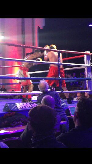 TwyfordBoxing's tweet photo. Great performance from @TeamDGhost with a 2nd round KO. He keeps getting better! Onto the next. Future champion https://t.co/HNaePaMTgC