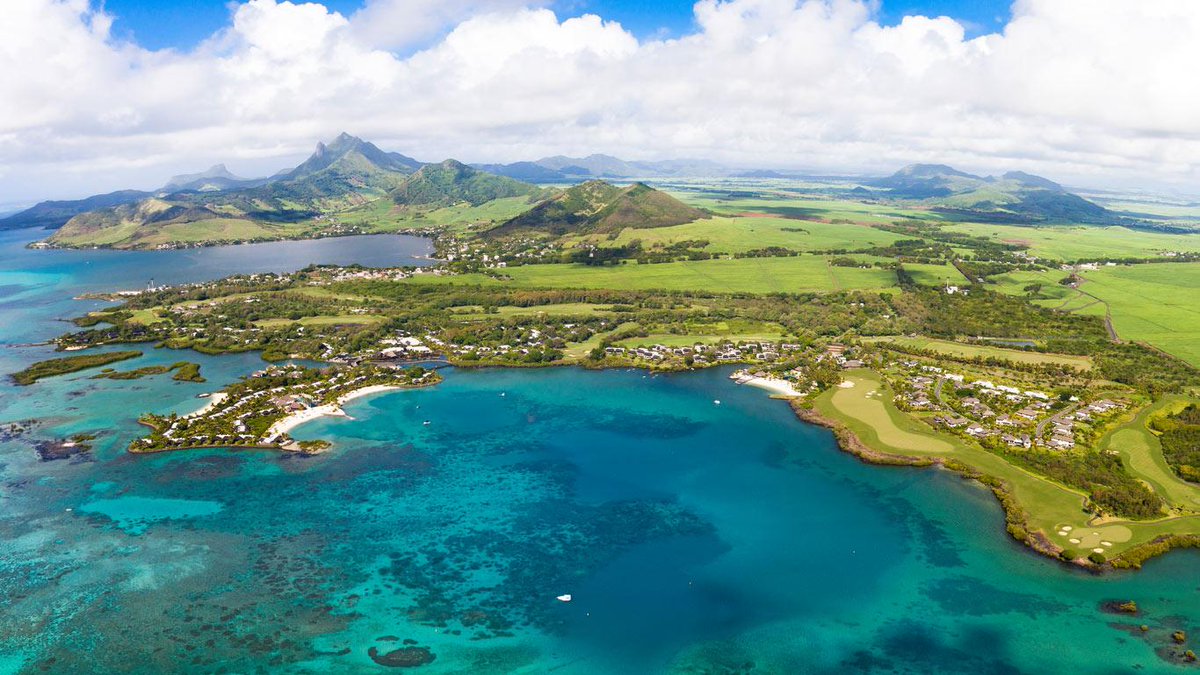 BelgianGolfer's tweet photo. Anahita is the second course of the Mauritius Golf Masters.
This is an aerial view of the resort. https://t.co/822YFMMWtu