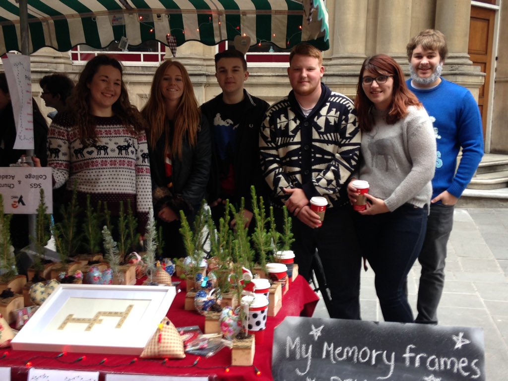 riddell_becky's tweet photo. @AcademicSport at St Nics Market Bristol #SmallBizSatUK #young-enterprise https://t.co/vPCS5Amfo1