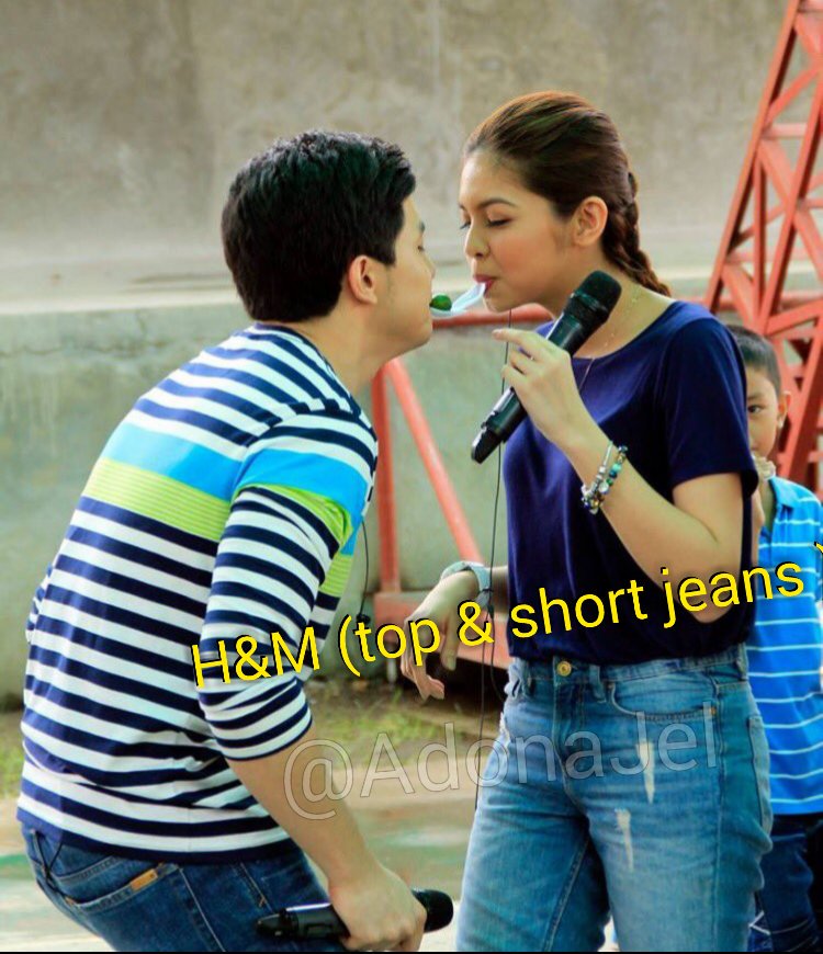 MAINEnatics_TG's tweet photo. FASHION REPORT:
@mainedcm wears @hmphilippines jeans/top/blazer @YosiSamraPhilip FLATS 
@AdonaJel 
#ALDUBRendezvous https://t.co/h7zewTcmBk