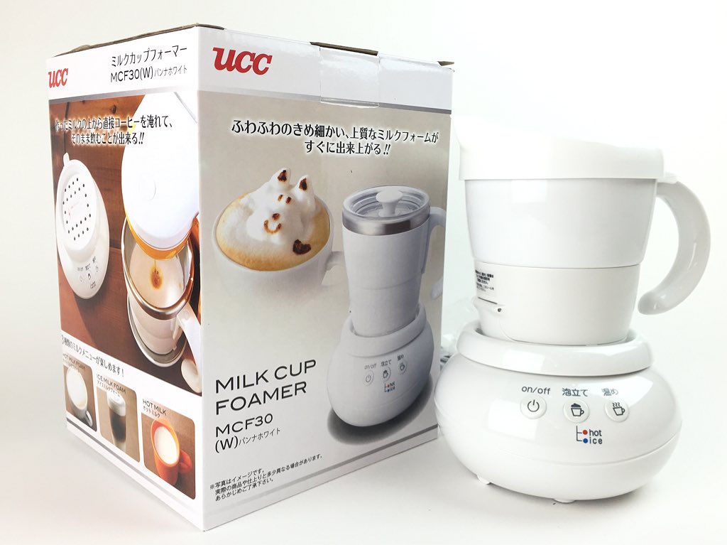 UCC上島珈琲 ミルクカップフォーマー MCF30W 中古】「非常に良い」UCC