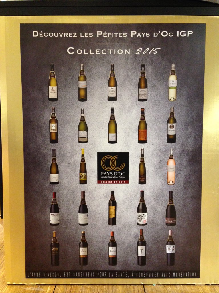 Dernière journée pour venir deguster les vins Pays d'Oc IGP Collection 2015 pavillon 264! #GT2015 #TastePaysdOc