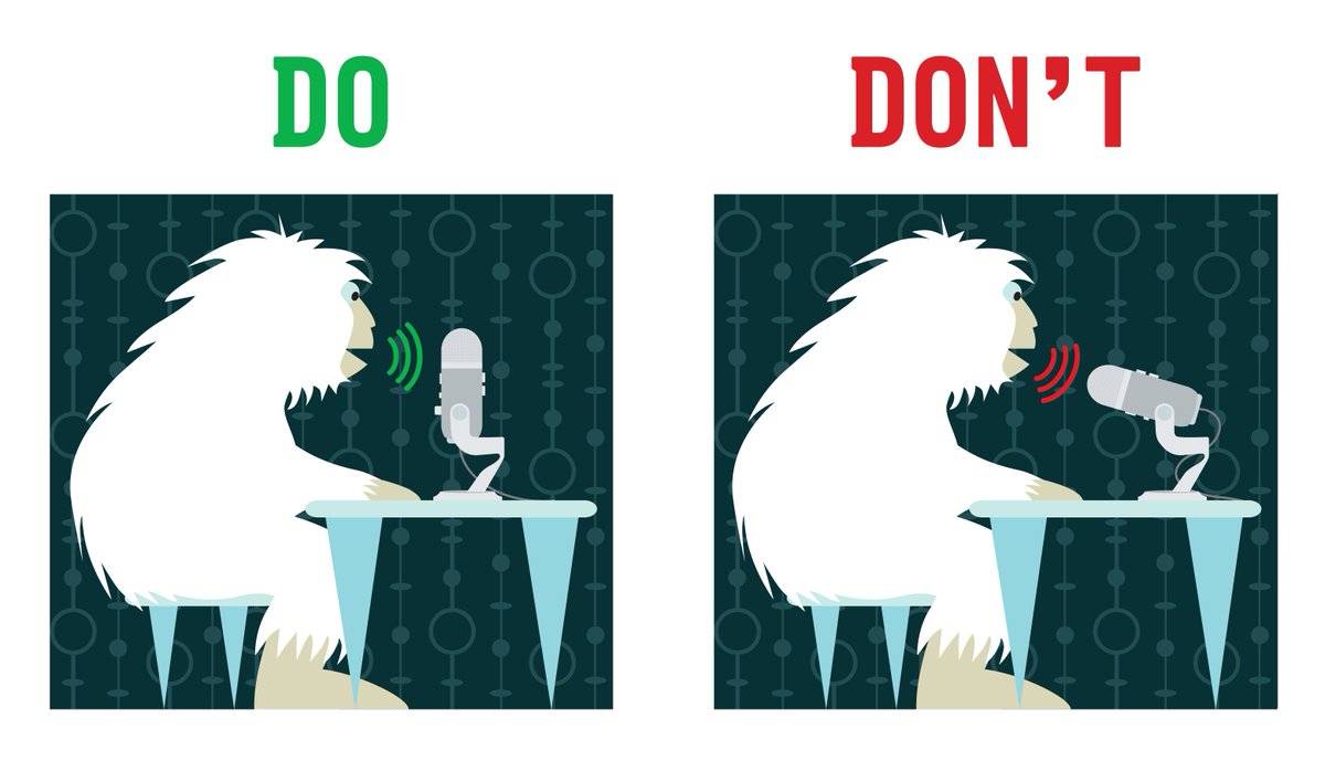 BlueMicrophones's tweet photo. Recording tip! Yeti is a side address mic. For best results, record into side of the mic, not the top. Pass it on! https://t.co/7TzJiMpG9B