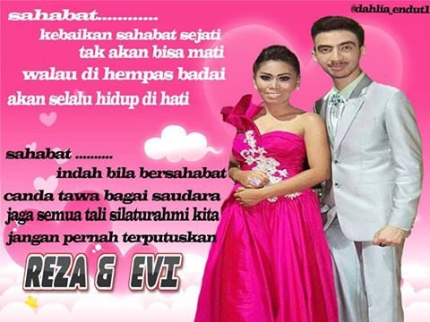 ReviLoversOffic's tweet photo. Walau terhempas badai, akan selalu di hati @DA2_Evi @DA2_Reza 3BULAN REVILOVERS https://t.co/zIlcuCR85n